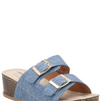 Sandalia Mujer Riviera Denim Azaleia