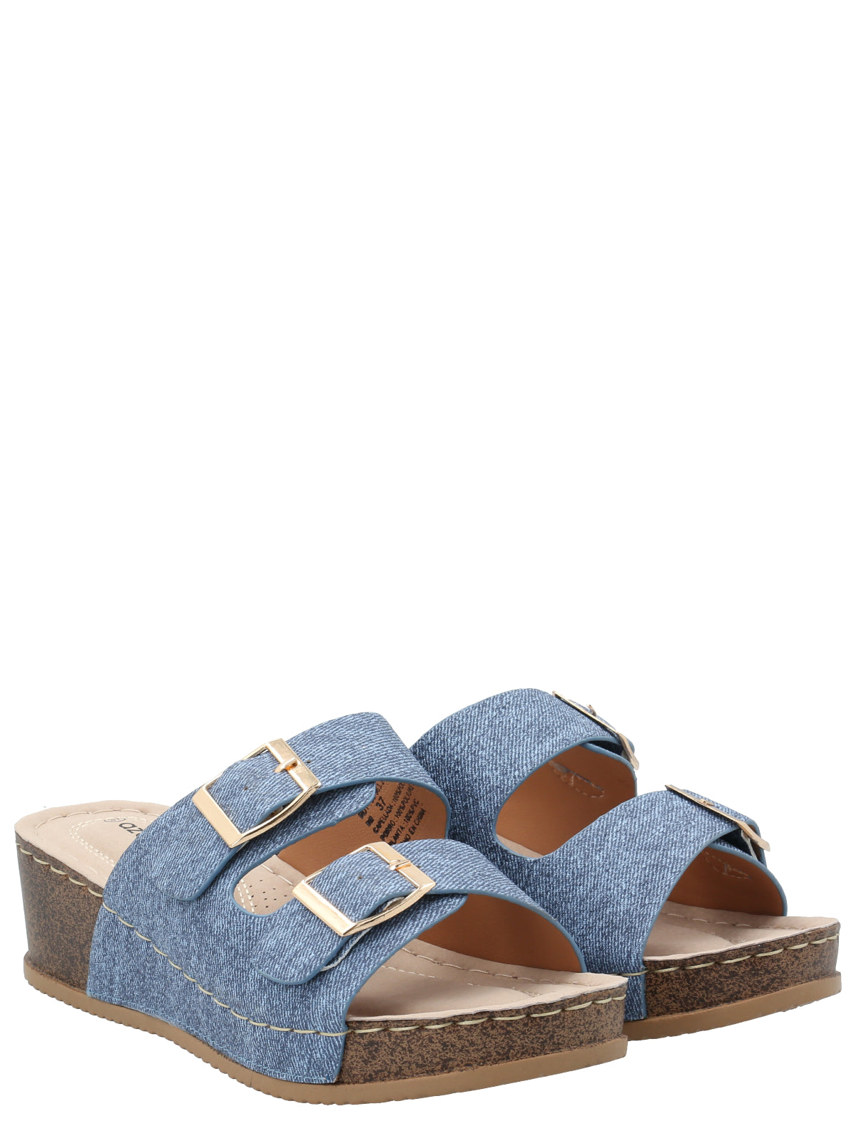 Sandalia Mujer Riviera Denim Azaleia