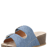 Sandalia Mujer Riviera Denim Azaleia