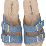Sandalia Mujer Riviera Denim Azaleia
