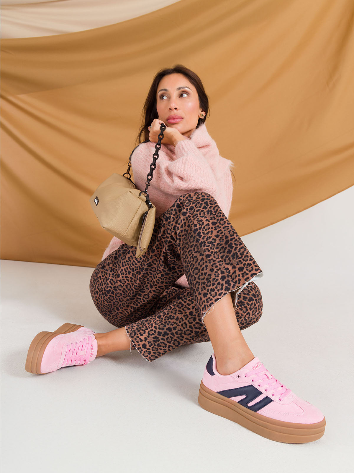 Zapatilla Mujer Etienne Rosa Azaleia