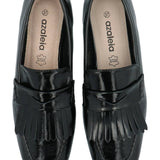 Mocasín Mujer Aston Negro Azaleia