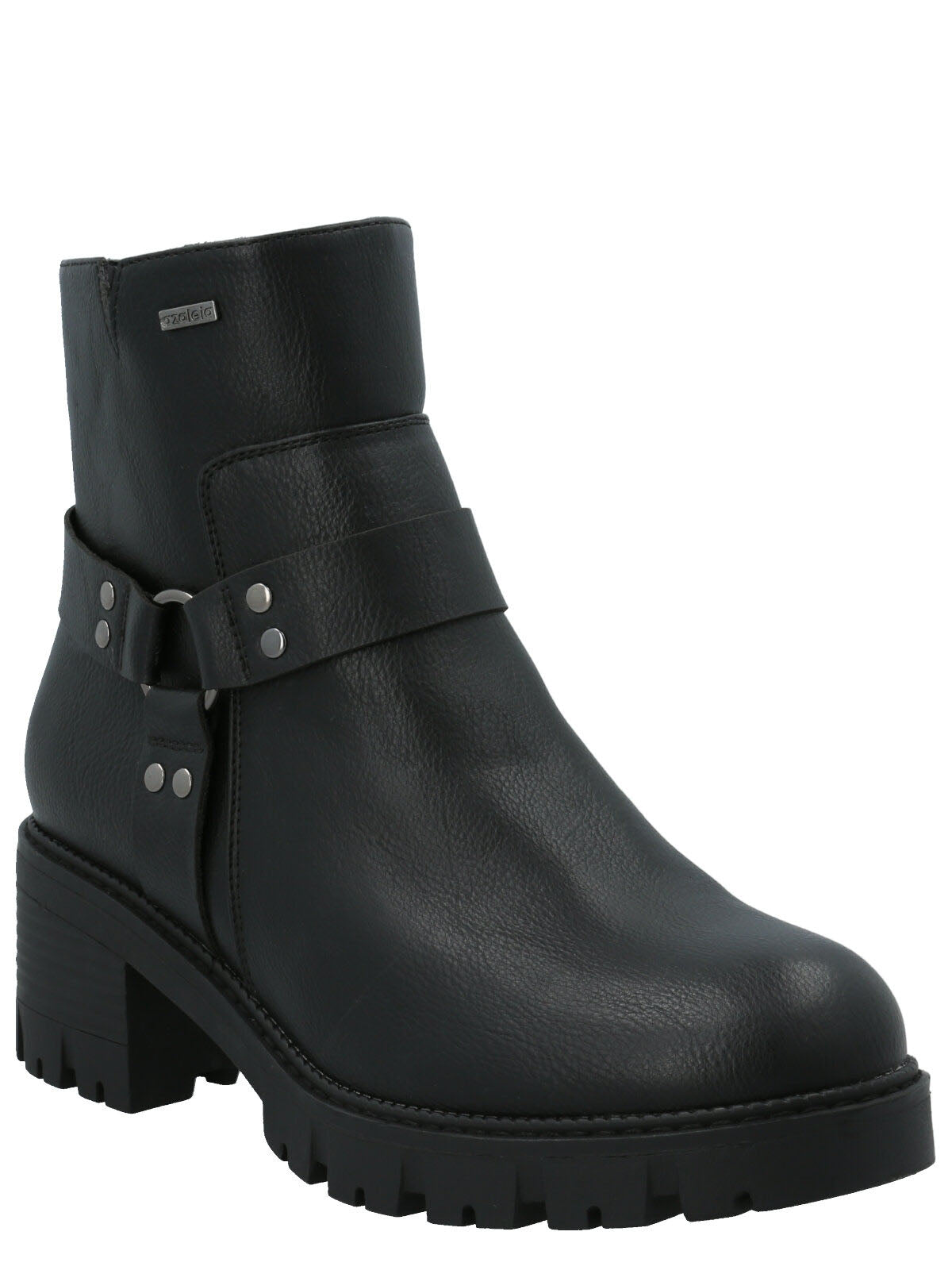 Botín Mujer Cadiz Negro Azaleia