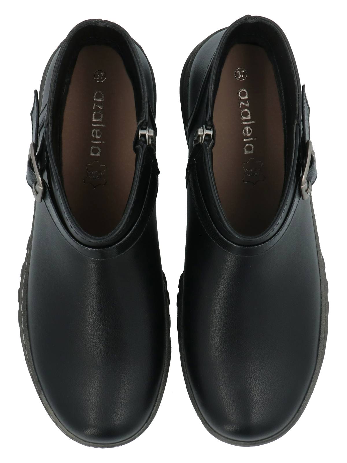 Botín Mujer Línese Negro Azaleia