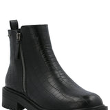 Botín Mujer Compostela Negro Azaleia