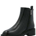 Botín Mujer Compostela Negro Azaleia