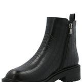 Botín Mujer Compostela Negro Azaleia