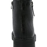 Botín Mujer Compostela Negro Azaleia