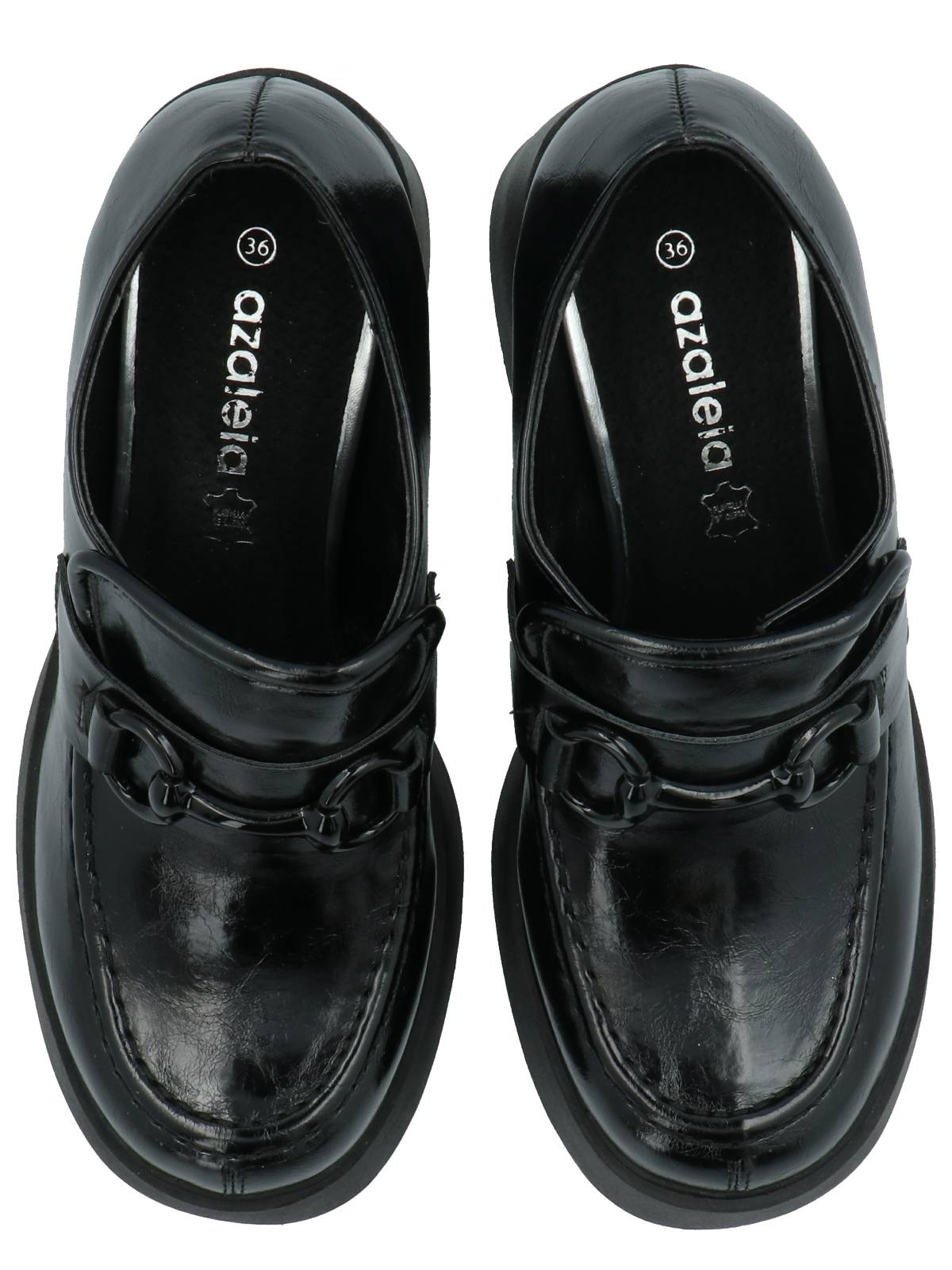 Mocasín Mujer Fulham Negro Azaleia