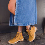 Botín Mujer Lugo Amarillo  Azaleia