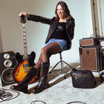 Bota Mujer Moulins Café Azaleia