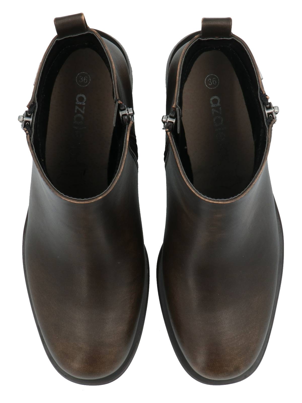 Botín Mujer Lecco Café Azaleia