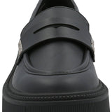 Mocasín Mujer West Negro Azaleia