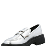 Mocasín Mujer West Plateado Azaleia