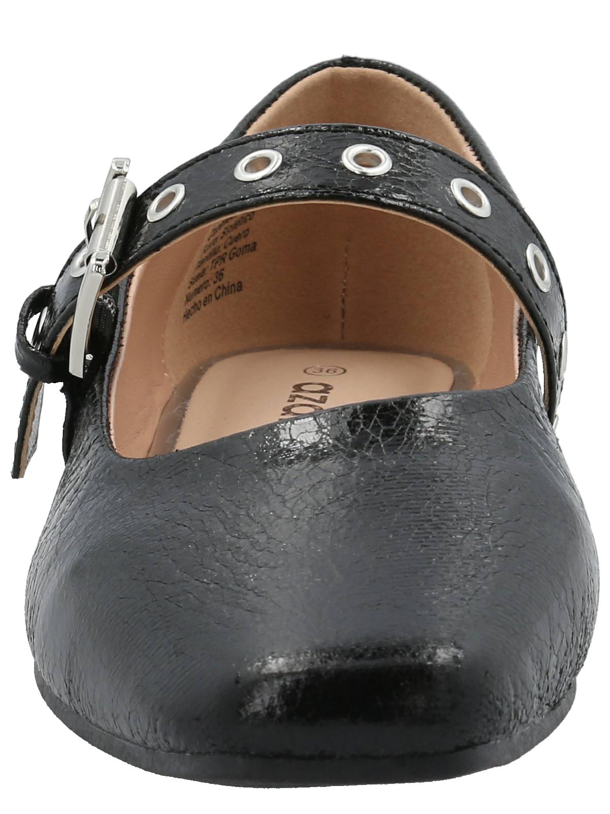 Ballerina Mujer Chelsea Negro Azaleia