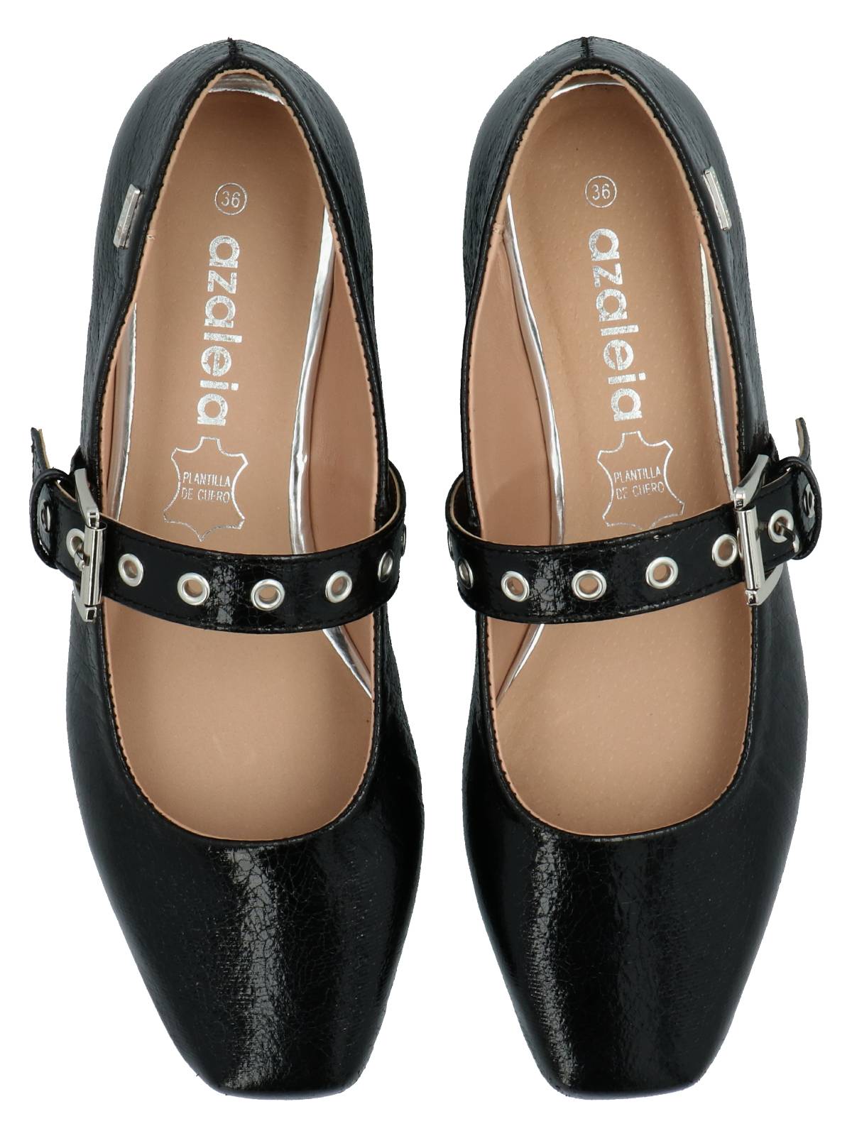 Ballerina Mujer Chelsea Negro Azaleia