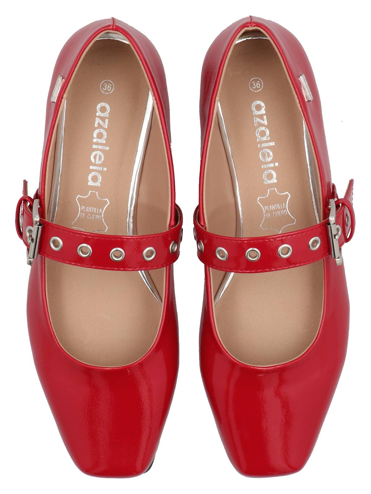 Ballerina Mujer Chelsea Rojo Azaleia