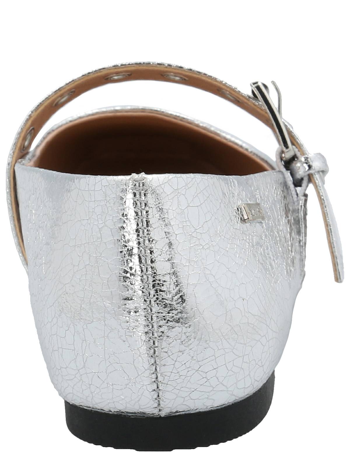 Ballerina Mujer Chelsea Plateado Azaleia