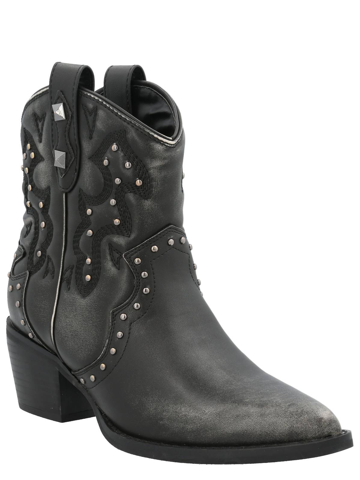 Botín Mujer Sete Negro Azaleia