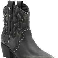 Botín Mujer Sete Negro Azaleia