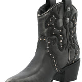 Botín Mujer Sete Negro Azaleia