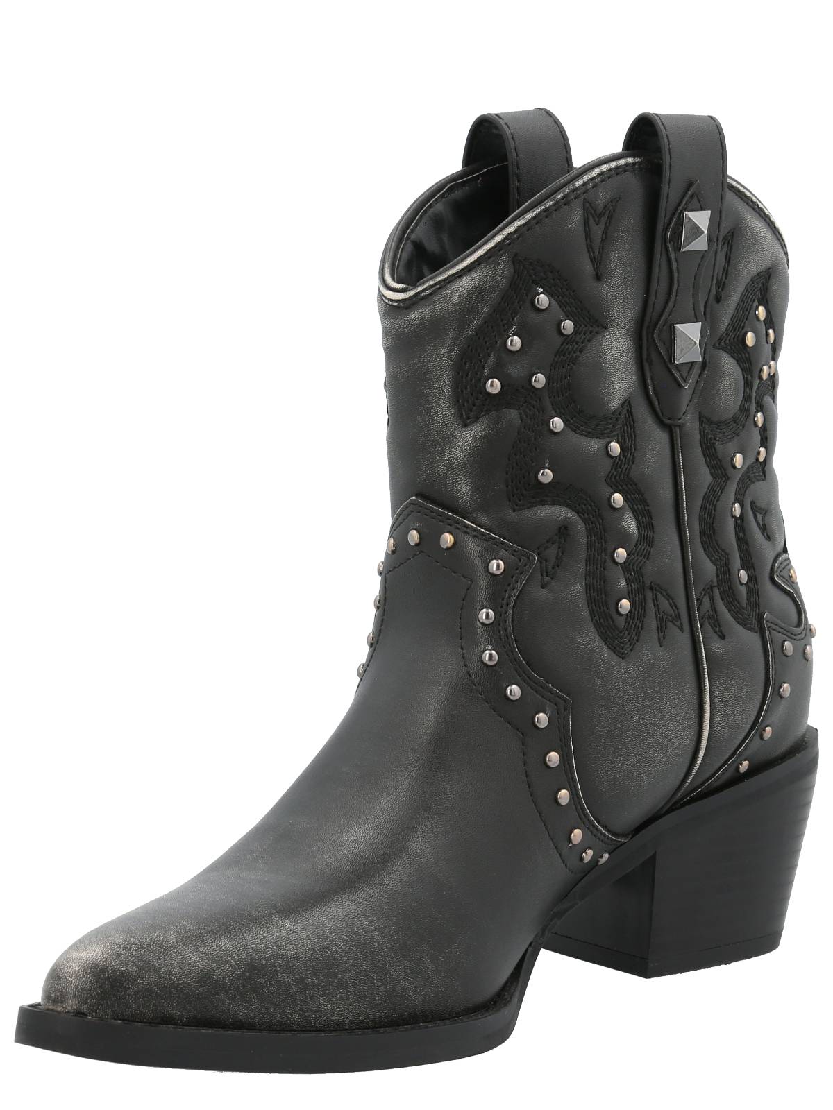 Botín Mujer Sete Negro Azaleia