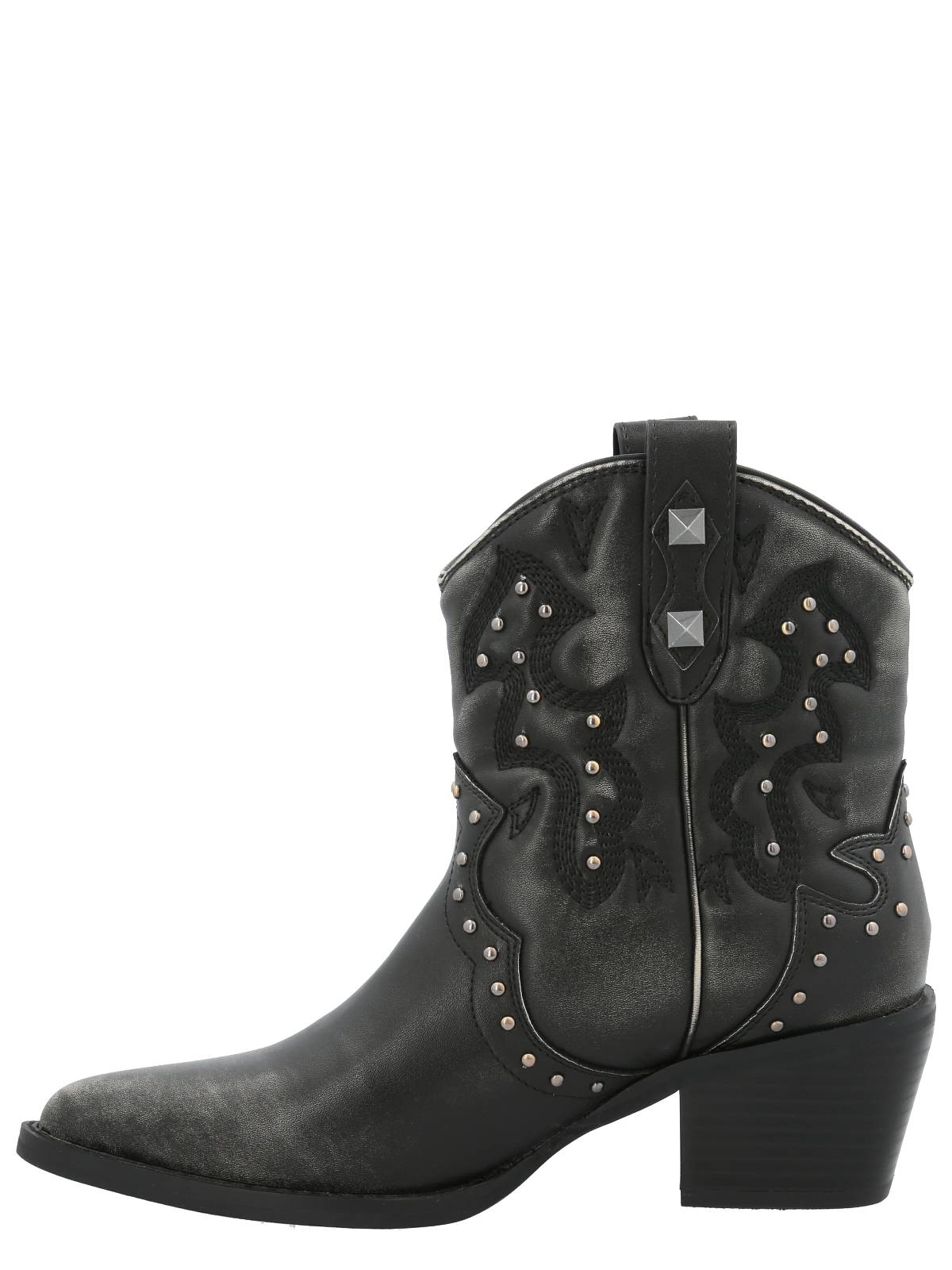 Botín Mujer Sete Negro Azaleia