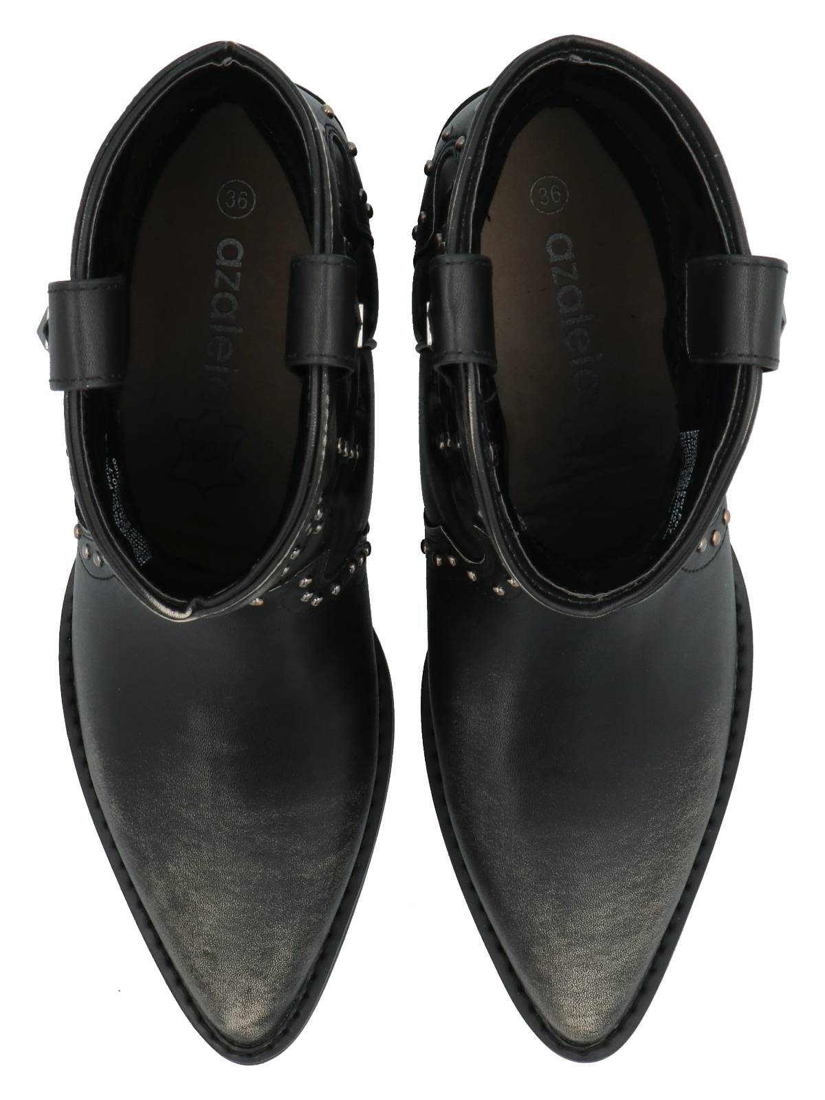 Botín Mujer Sete Negro Azaleia