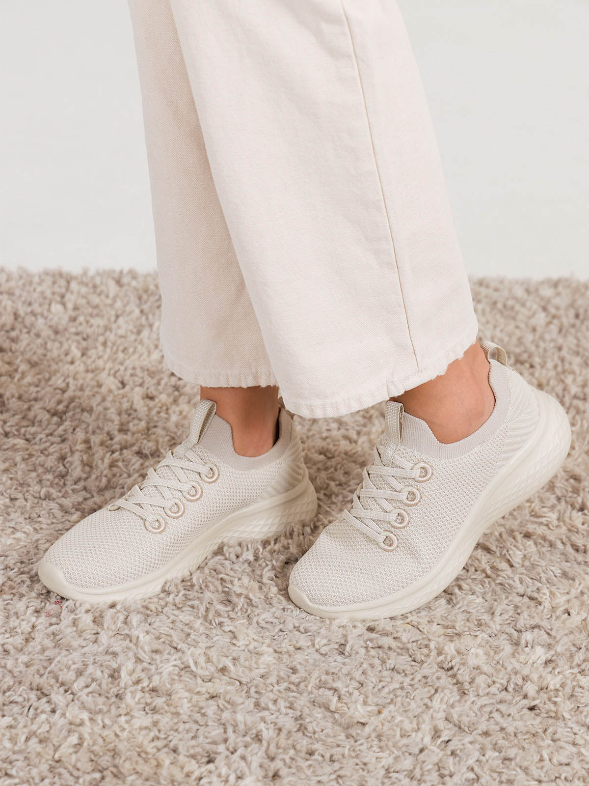 Zapatilla Mujer Marsella Beige Azaleia