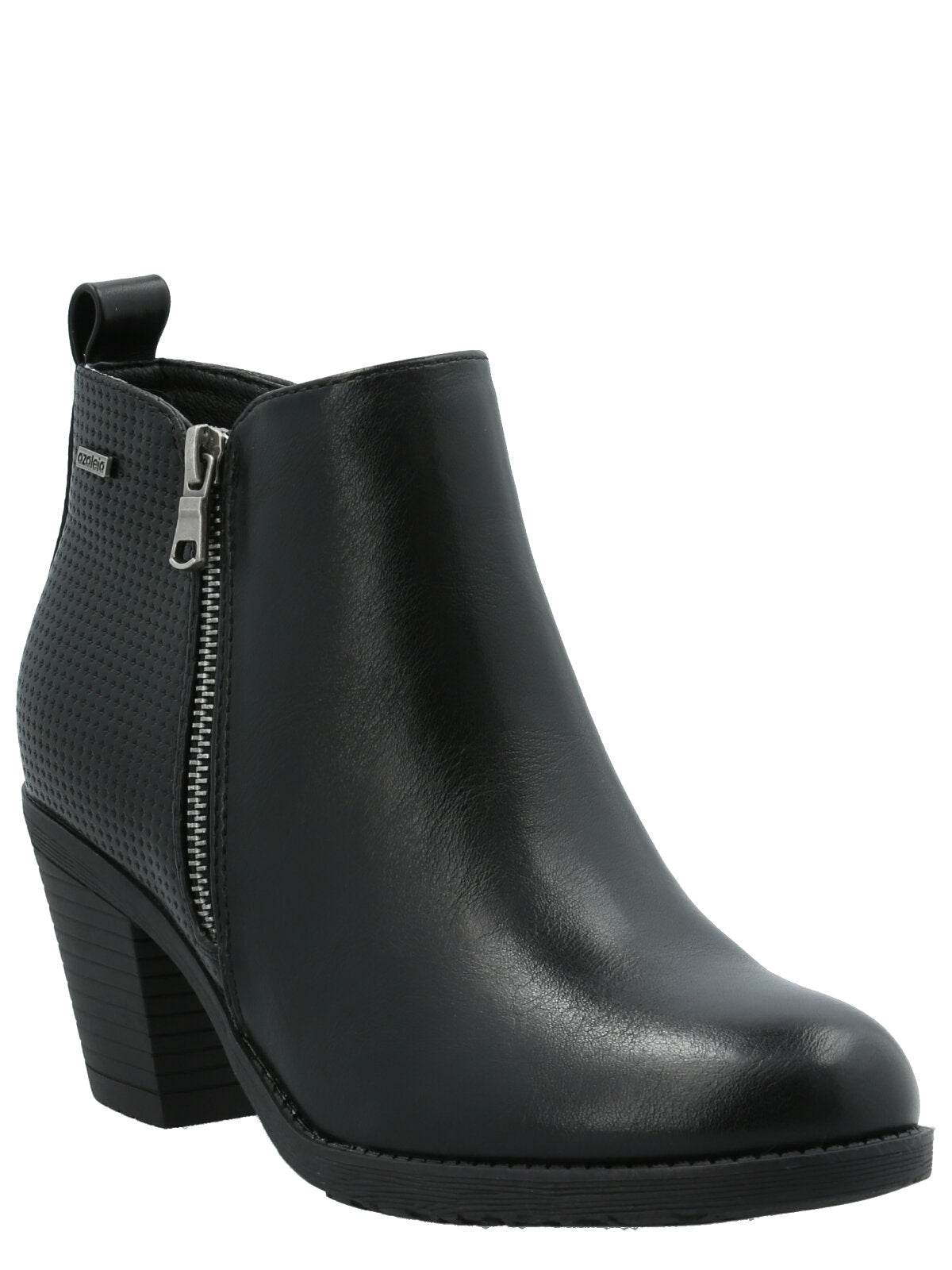 Botín Mujer Livorno Negro Azaleia