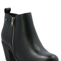 Botín Mujer Livorno Negro Azaleia