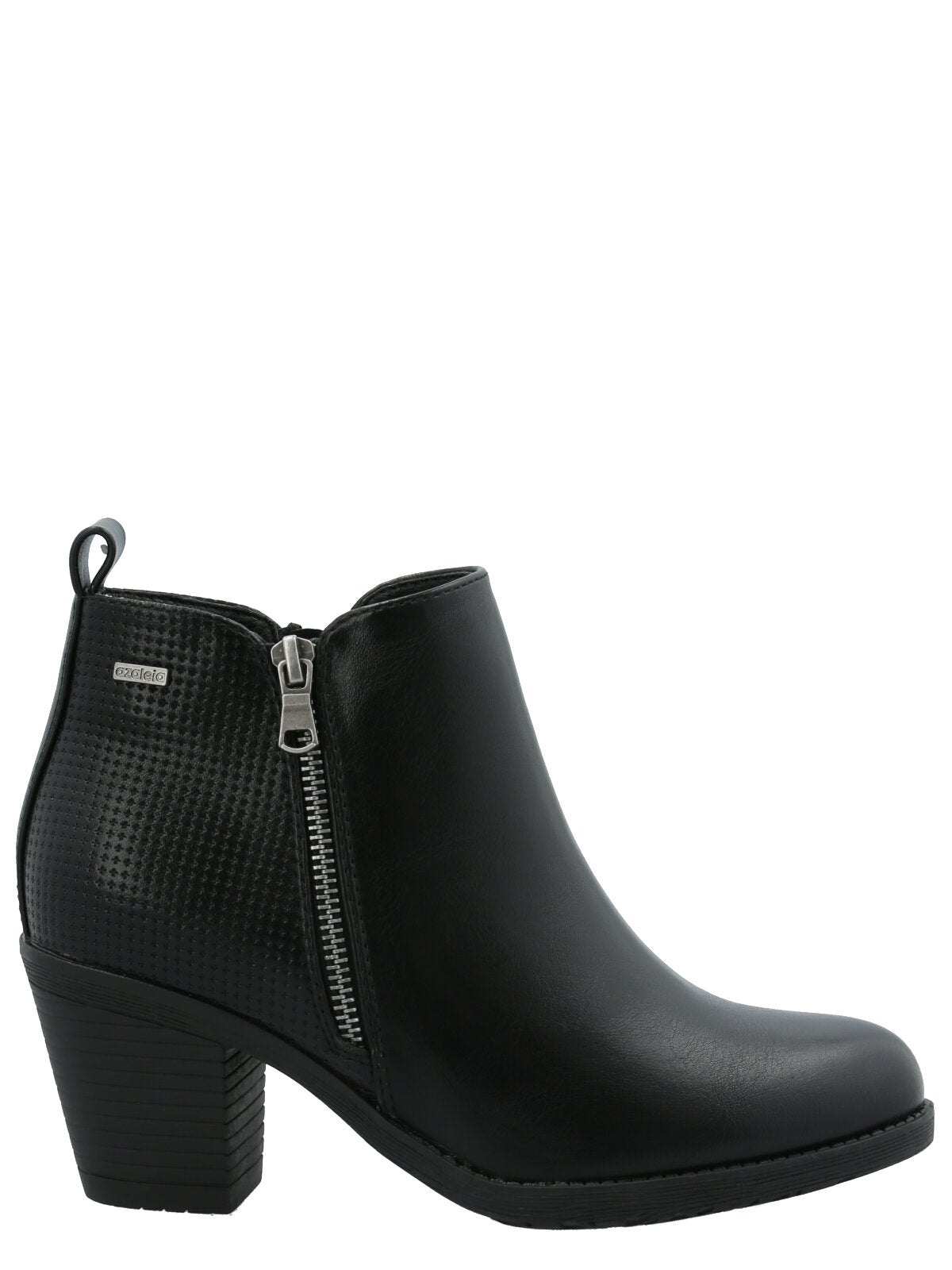 Botín Mujer Livorno Negro Azaleia