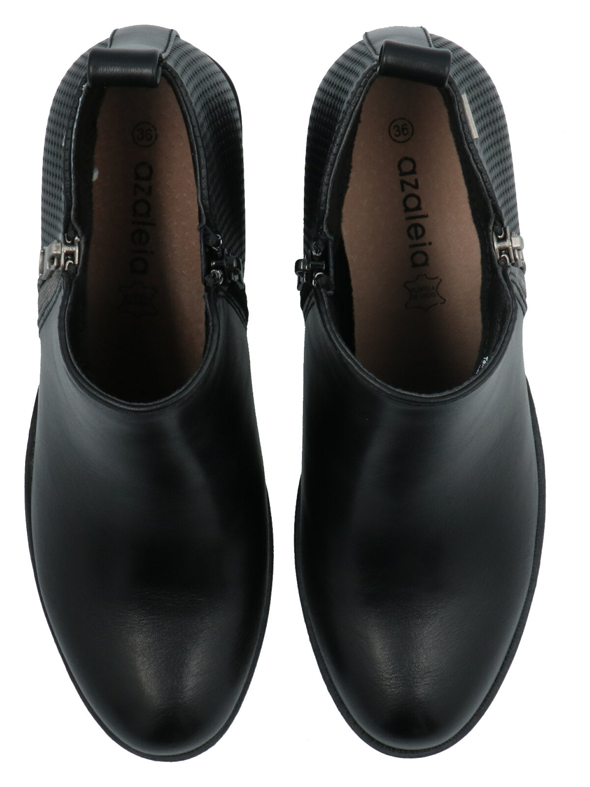 Botín Mujer Livorno Negro Azaleia