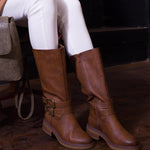 Bota Mujer Ales Café Azaleia