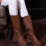 Bota Mujer Ales Café Azaleia