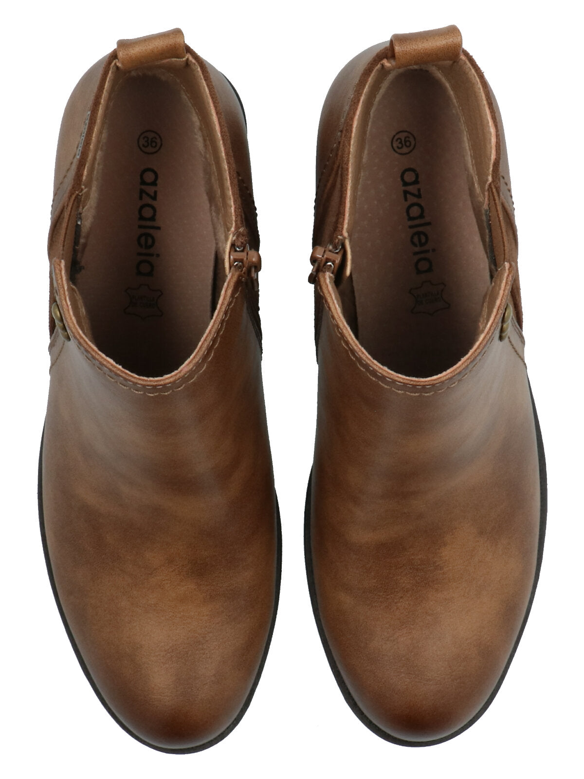 Botín Mujer Cesena Cognac Azaleia