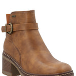 Botín Mujer Florentina Caramel Azaleia