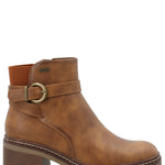 Botín Mujer Florentina Caramel Azaleia