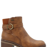 Botín Mujer Florentina Caramel Azaleia