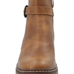 Botín Mujer Florentina Caramel Azaleia