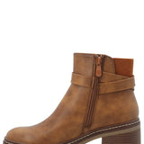 Botín Mujer Florentina Caramel Azaleia