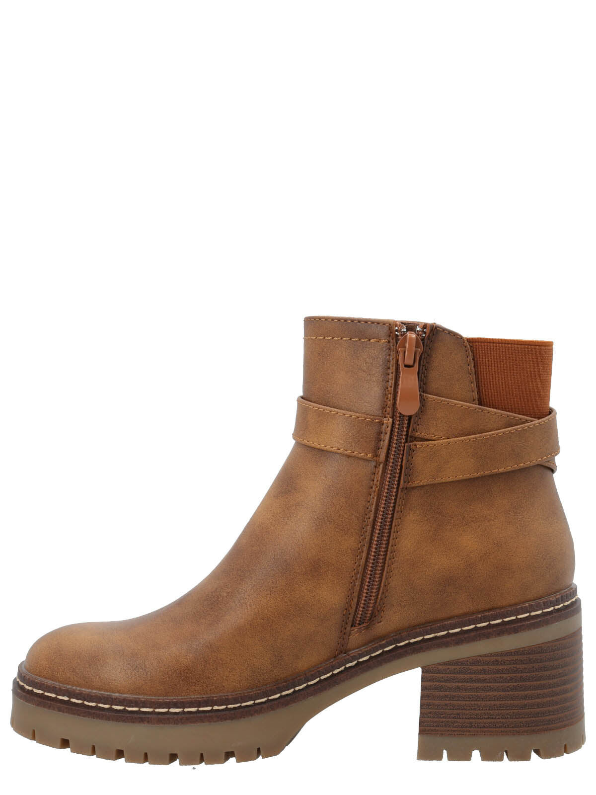 Botín Mujer Florentina Caramel Azaleia