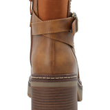 Botín Mujer Florentina Caramel Azaleia