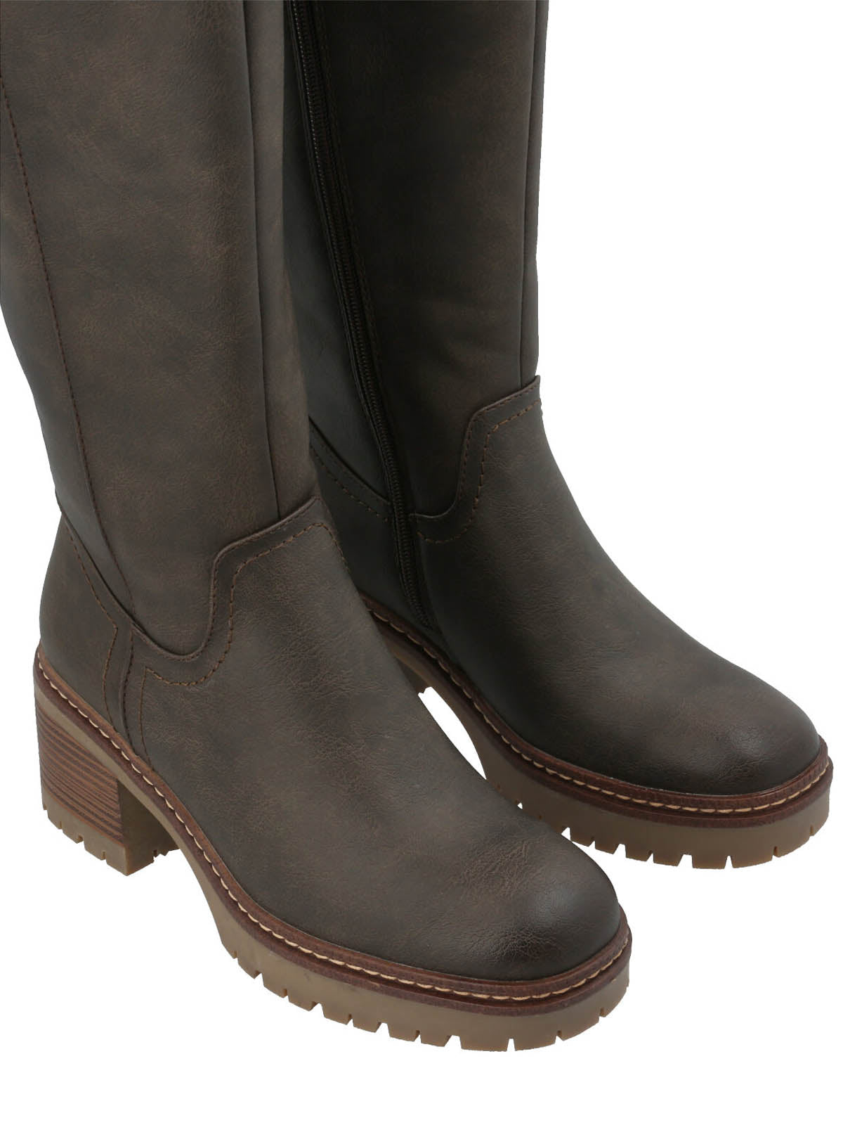 Bota Mujer Estade Café Azaleia