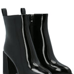 Botín Mujer Heel Negro Azaleia