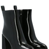 Botín Mujer Heel Negro Azaleia