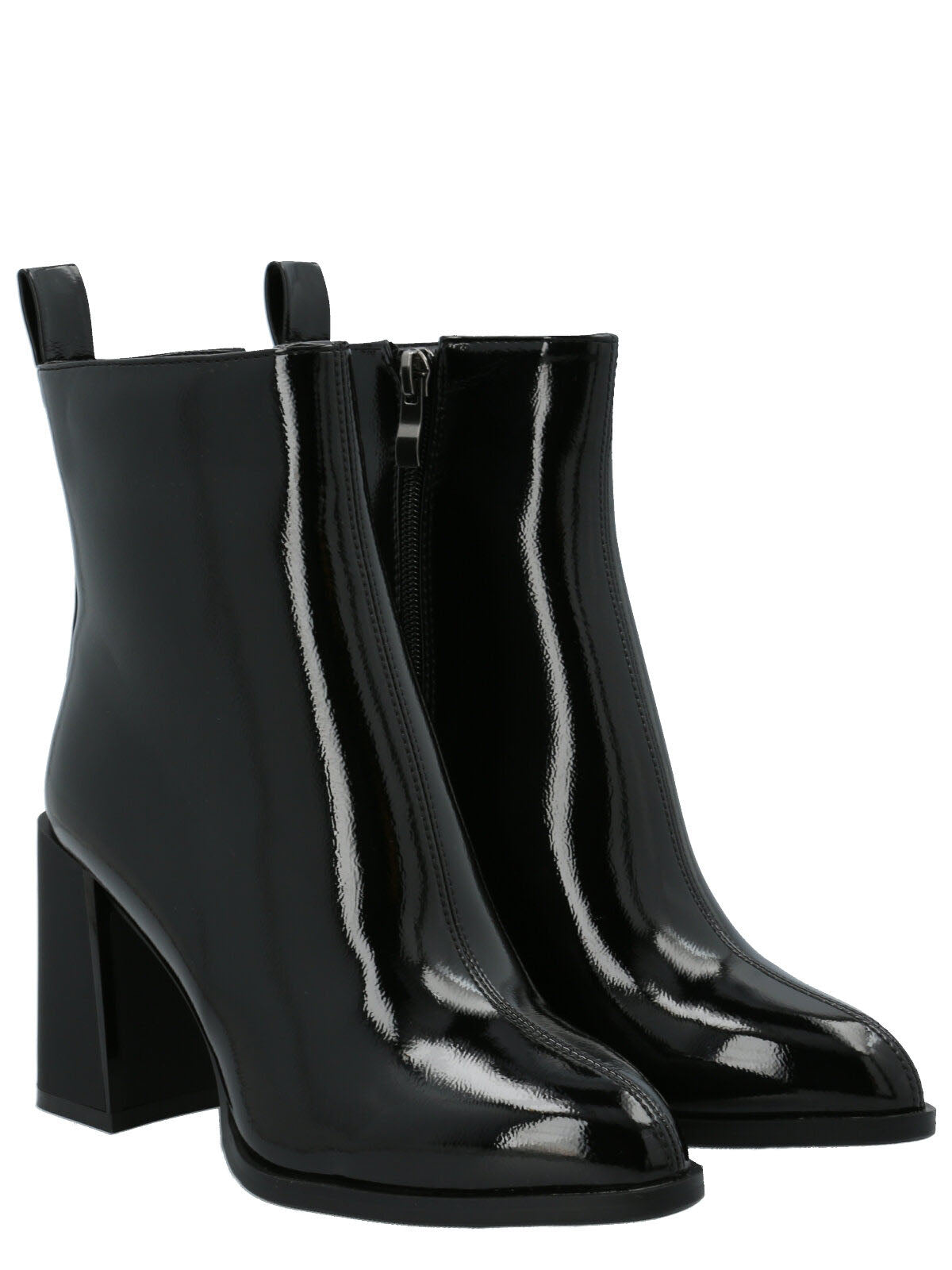 Botín Mujer Heel Negro Azaleia