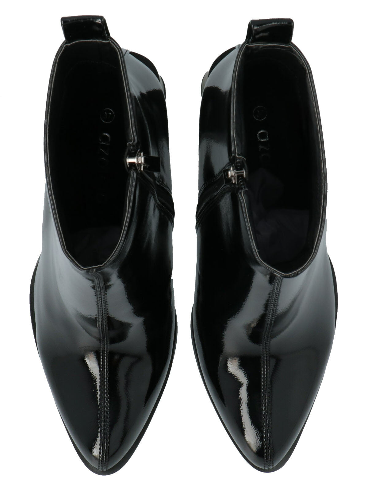 Botín Mujer Heel Negro Azaleia