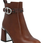 Botín Mujer Hex Café Azaleia