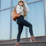 Botín Mujer Hex Café Azaleia